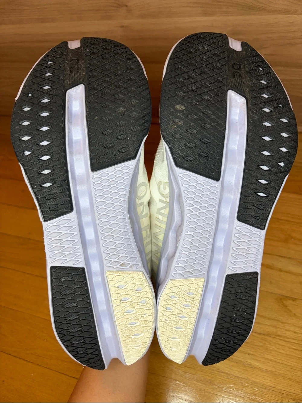 On Running Women's Cloudsurfer Next Sneakers in Ivory / Nimbus - Size 12